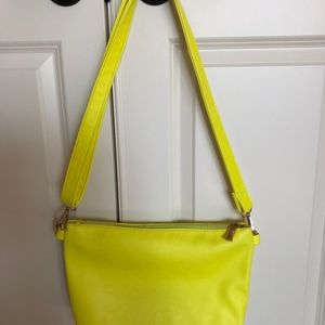 Spring Yellow Zipper Purse